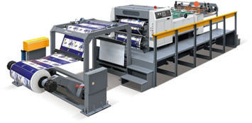 Machine à découper du papier industriel à grande vitesse