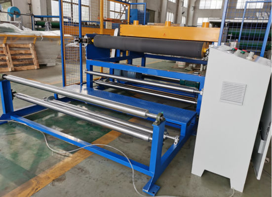 7.5KW Slitter Gluer avec Rewinder 1600 rouleau chromé
