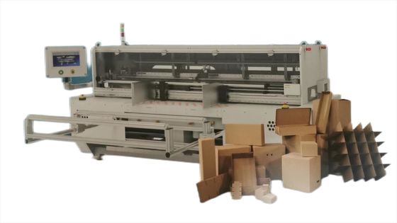 Machine de fabrication de boîtes ondulées automatiques multifonctionnelles à passage unique Faible consommation