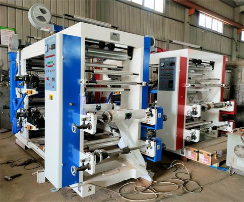 21 kW 6 couleur Flexographie machine d'impression 191 mm - 714 mm Longueur YT-600-6C