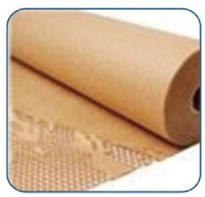 Rôles de papier de nid de miel de 500 mm et 80 g, non blanchis
