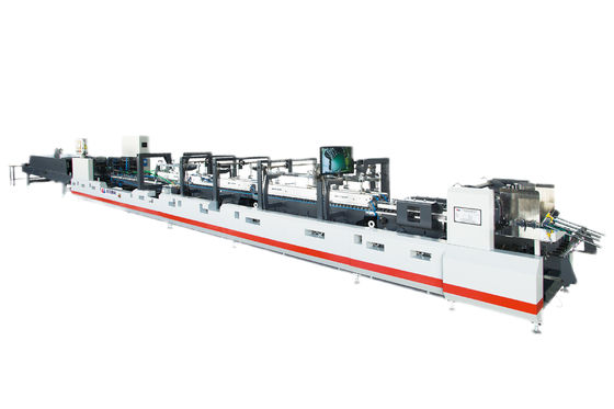 qualité  High Speed Automatic Folding Gluing Machine 18.5KW 0 - 500M/min JH-650PC usine