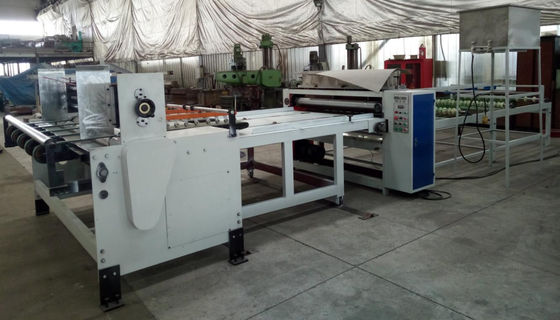 380V 50HZ 3P machine de conversion ondulée machine à cirer le carton à double face