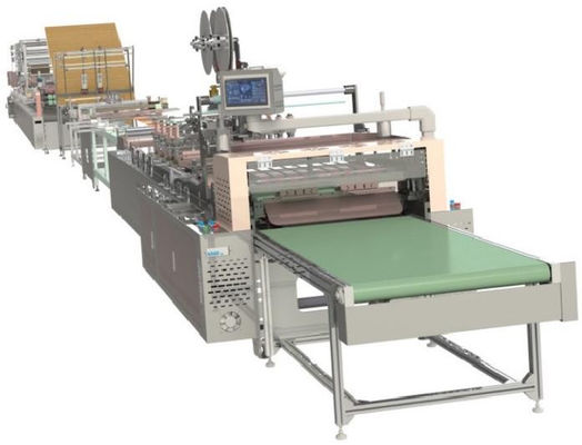 Machine à faire des sacs en papier ondulé de nid de miel de 380V 25KW YNFWD-650