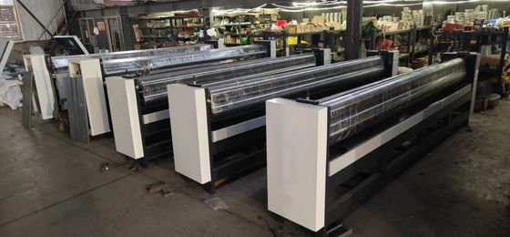 Machine de corrugation de papier lourde à 500 tr / min Machine manuelle de collage de colle JS-2500