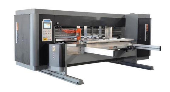 Machine à fente ondulée à haute vitesse à servo complet DSK1600 Machine à fente en carton