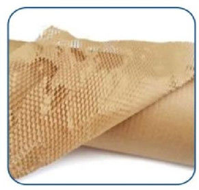 Rôles de papier de nid de miel de 500 mm et 80 g, non blanchis