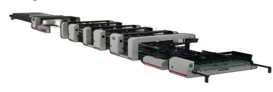Machine de pliage et de collage à haute vitesse à 42 kW